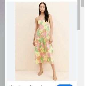Social Standard by Sanctuary Getaway Maxi Dres Floral Spring Size S Casual